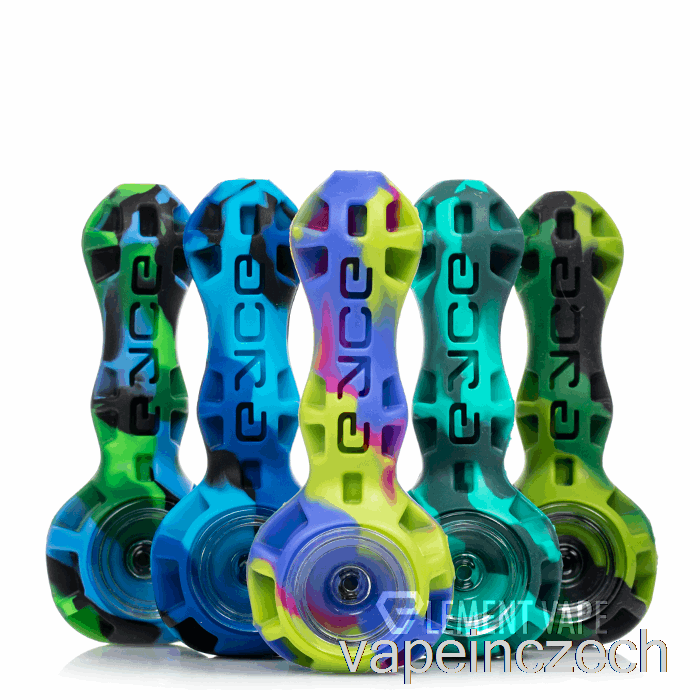 Eyce Silikonová Lžička Rasta (zelená / červená / žlutá) Vape Bez Nikotinu